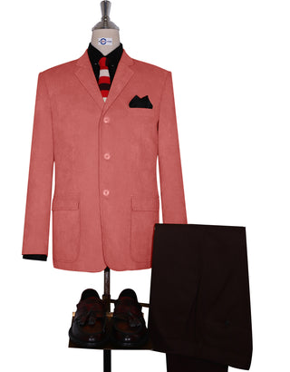 Corduroy Jacket - Brick Corduroy Jacket - Modshopping Clothing