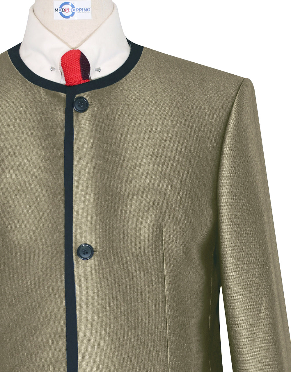 Beatles collarless jacket deals