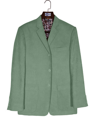 Corduroy Jacket - Mint Green Corduroy Jacket - Modshopping Clothing