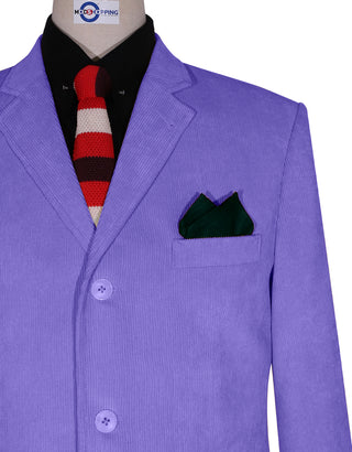 Corduroy Jacket - Purple Corduroy Jacket - Modshopping Clothing