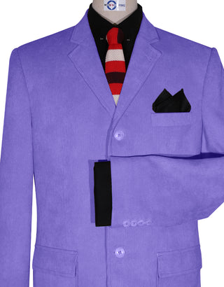 Corduroy Jacket - Purple Corduroy Jacket - Modshopping Clothing