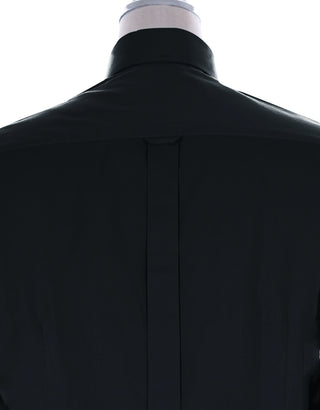 Button Down Shirt - Black Color Shirt - Modshopping Clothing