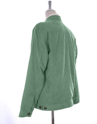 Vintage Mint Green Corduroy Jacket - Modshopping Clothing