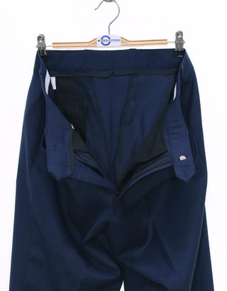 60s Mod Fashion Pale Navy Blue Suit - Modshopping Clothing