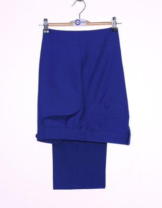 60s Mod Fashion Royal Blue Suit - Modshopping Clothing