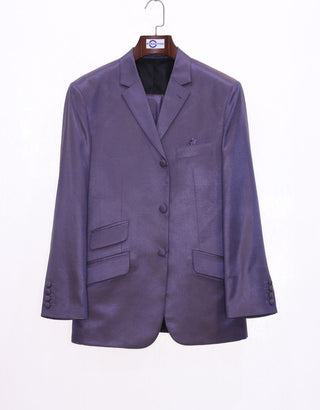 Brown and Purple Two Tone Suit - Modshopping Clothing