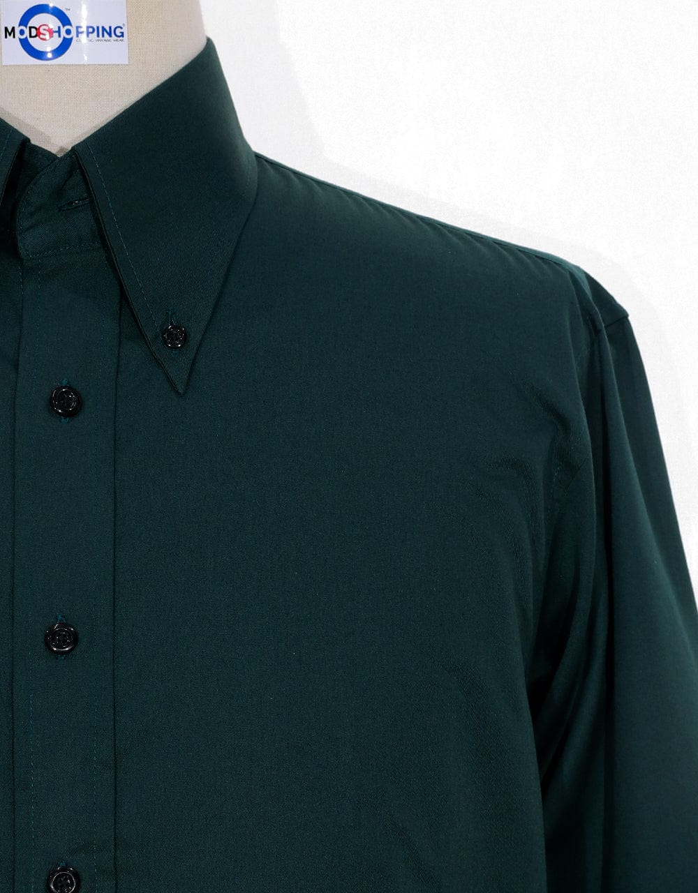 Hunter green dress shirt sale