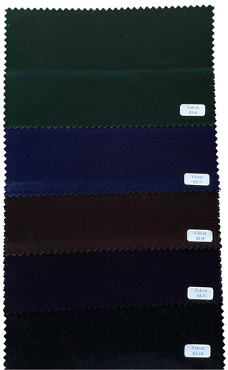 Custom 2 Piece Suit Plain Color Original Velvet Suit - Modshopping Clothing