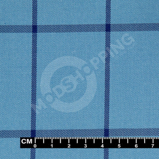 Custom Trouser | Windowpane Check Trouser - Modshopping Clothing