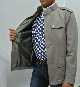 Dim Grey Scooter Jacket - Modshopping Clothing
