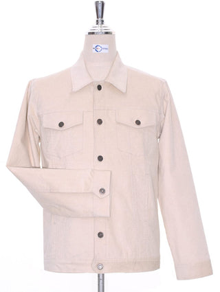 Mens Retro Style Brown Corduroy Jacket - Modshopping Clothing