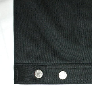 Vintage Style Black Denim Jacket - Modshopping Clothing