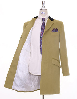 Camel Winter Wool Coat - Modshopping Clothing