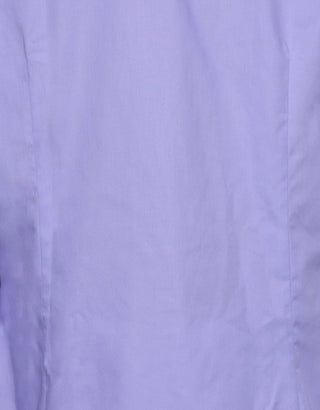 Lavender Pin Collar Shirt - Modshopping Clothing
