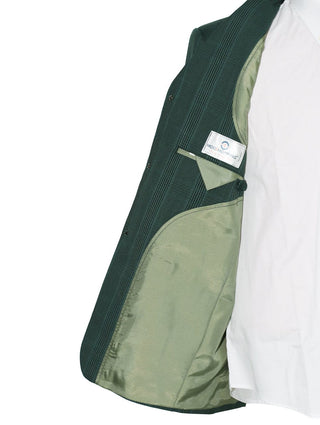 Suit Package | Olive Green Prince Of Wales Check Suit - Modshopping Clothing
