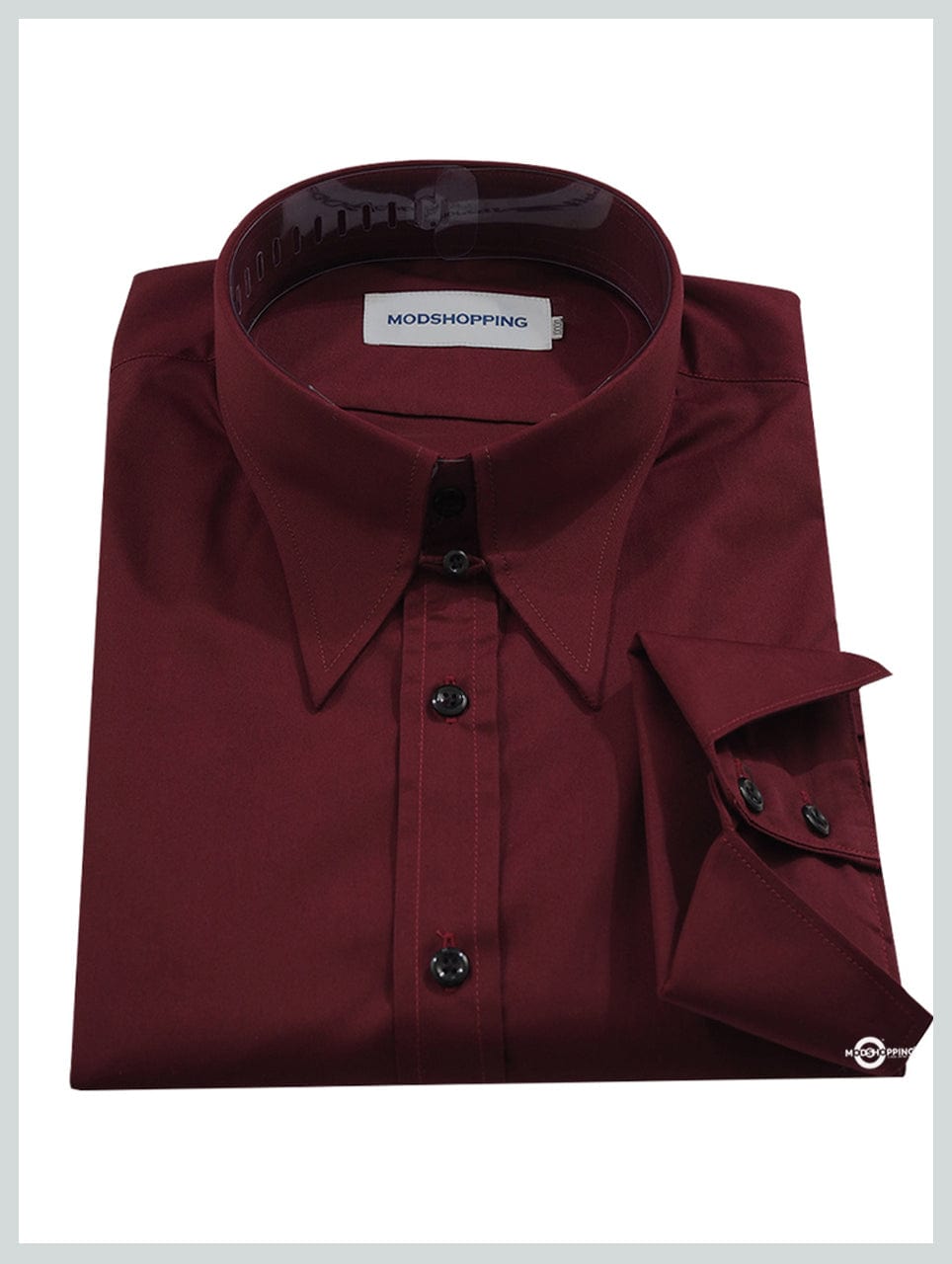 Dark red cheap shirt outfit