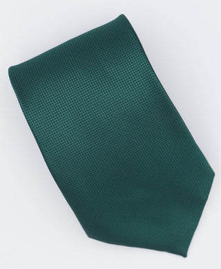 100% silk retro mod style green check necktie for men - Modshopping Clothing