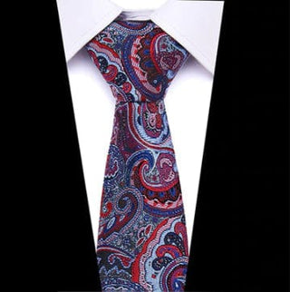 Necktie Multi Color Paisley For Men's - Modshopping Clothing