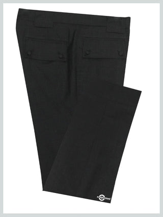 Mod Vintage Style Charcoal Grey Trouser - Modshopping Clothing