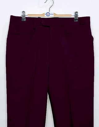 60s Style Purple Chino Trouser - Modshopping Clothing