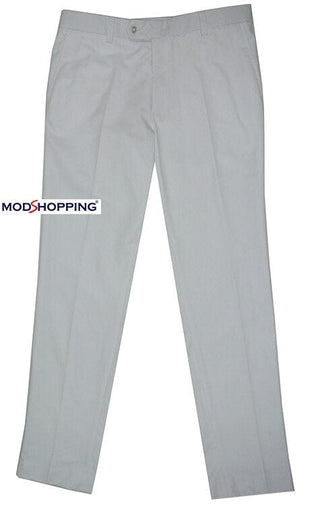 Sta Press Trousers | 60s Mod Classic White Mens Trouser - Modshopping Clothing