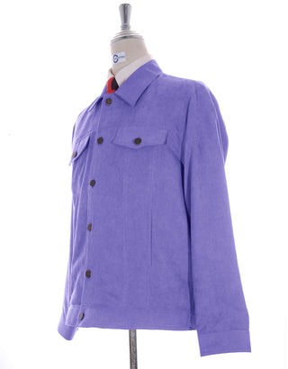 Vintage Purple Corduroy Jacket - Modshopping Clothing