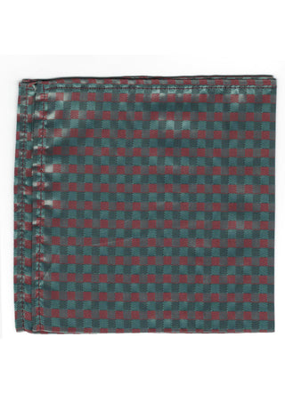 gingham check pocket square